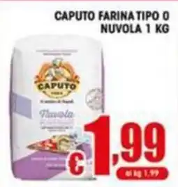 Sacoph Caputo farina tipo 0 nuvola offerta