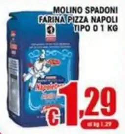 Sacoph Farina pizza Napoli Molino Spadoni offerta