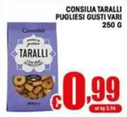 Sacoph Consilia taralli pugliesi offerta