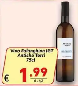 Ipercarni Vino Falanghina IGT Antiche Torri offerta