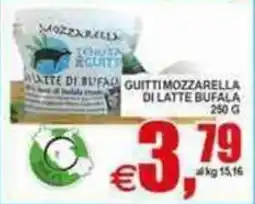 Pewex Guitti mozzarella di latte bufala offerta
