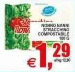 Pewex Nonno Nanni stracchino compostabile offerta