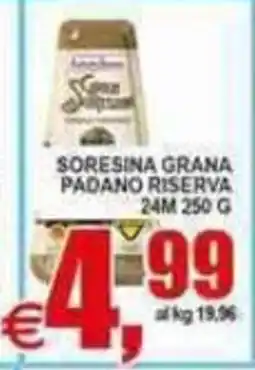 Pewex Soresina grana padano riserva offerta