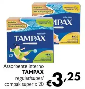 Assorbente interno Tampax