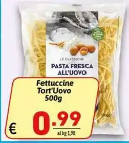 Ipercarni Fettuccine Tort'Uovo offerta