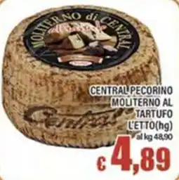 Top Supermercati Central pecorino moliterno al tartufo offerta