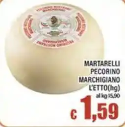 Top Supermercati Martarelli Pecorino Marchigiano offerta