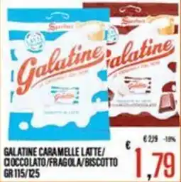Supermercati EffePiù Galatine caramelle latte offerta