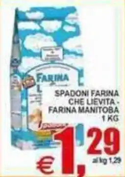 Pewex Spadoni farina che lievita - farina manitoba offerta