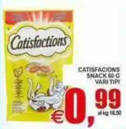 Pewex Catisfactions snack offerta