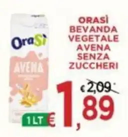 Jero Market OraSi bevanda vegetale avena senza zuccheri offerta
