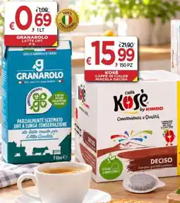 Jero Market Granarolo latte UHT P.S. offerta