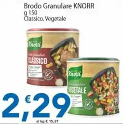 Sidis Brodo Granulare Knorr Classico, Vegetale offerta