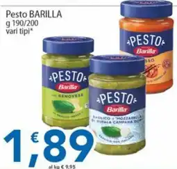 Sidis Pesto Barilla offerta