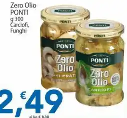 Sidis Zero Olio Ponti Carciofi Funghi offerta