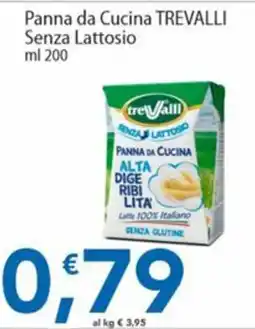 Sidis Panna da cucina Trevalli senza lattosio offerta