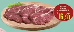 Supermercati EffePiù Bistecca di reale di bovino adulto offerta