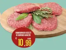 Supermercati EffePiù Hamburger scelti di bovino adulto offerta