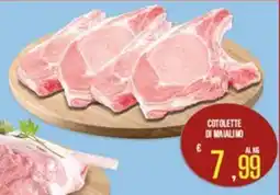 Supermercati EffePiù Cotolette di maialino offerta