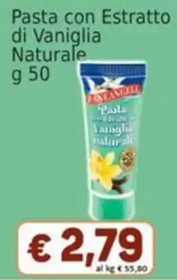 Sidis Pasta con Estratto di Vaniglia Naturale Panangeli offerta