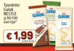 Sidis Tavolette Galak NESTLÉ offerta