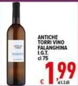 Iper Triscount Antiche Torri Vino Falanghina I.G.T. offerta