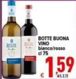 Iper Triscount Botte Buona Vino offerta