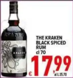 Iper Triscount The Kraken Black Spiced Rum offerta