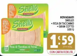 Deco Market Fesa di Tacchino Snello Rovagnati offerta
