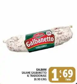 Deco Market Galbani Salame Galbanetto Il Tradizionale offerta