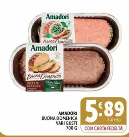 Deco Market Amadori Buona Domenica offerta