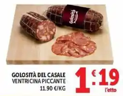 Deco Market Golosità del Casale Ventricina Piccante offerta