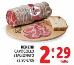 Deco Market Renzini capocollo stagionato offerta