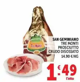 Deco Market Prosciutto Tre Monti offerta