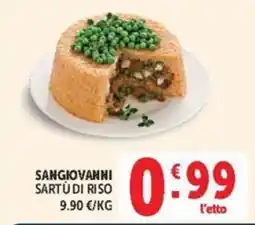 Deco Market Sangiovanni Sartù di riso offerta