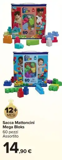 Carrefour Market Sacca Mattoncini Mega Bloks offerta