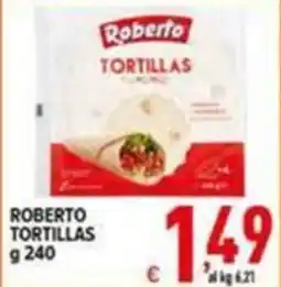 Iper Triscount Roberto tortillas offerta