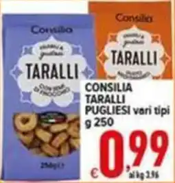 Iper Triscount Consilia Taralli Pugliesi offerta
