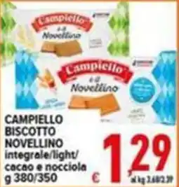 Iper Triscount Campiello biscotto novellino offerta