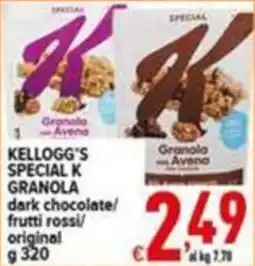 Iper Triscount Kellogg's Special K Granola offerta