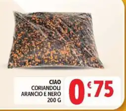 Deco Market Ciao coriandoli arancio e nero offerta