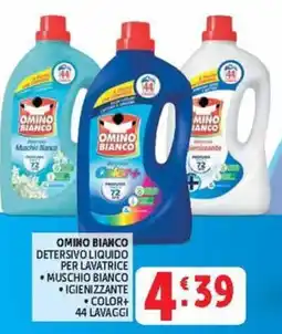 Deco Market Omino Bianco Detersivo liquido per lavatrice offerta