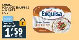 Deco Market Exquisa formaggio spalmabile alla capra offerta