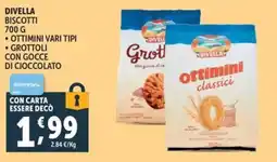 Deco Market Divella ottimini classici offerta