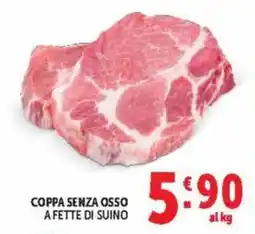 Deco Market Coppa senza osso a fette di suino offerta
