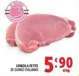 Deco Market Lonza a fette di suino italiano offerta
