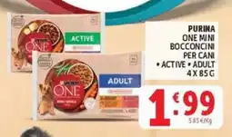 Deco Market Purina One mini bocconcini per cani offerta