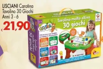 Lisciani Carolina Tavolino molto attivo