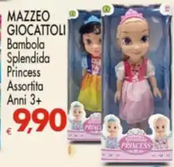 Despar Bambola Splendida Princess Assortita offerta