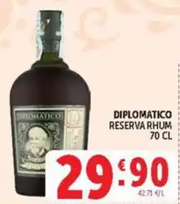 Deco Market Diplomatico Reserva Rhum offerta